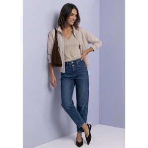Kép 3/7 - Ing - silk look jacket w.rib details - 2608