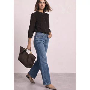 Kép 3/6 - Blúz - Corduroy blouse w ruffle detai - 2608