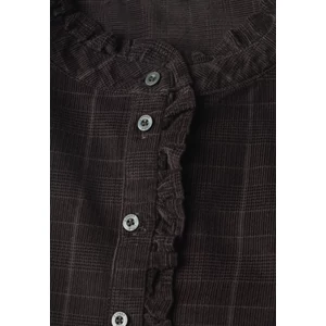 Kép 5/6 - Blúz - Corduroy blouse w ruffle detai - 2608