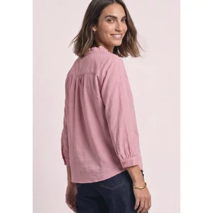 Kép 2/6 - Blúz - Corduroy blouse w ruffle detai - 2608