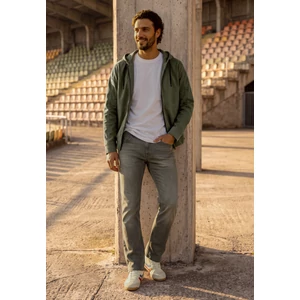 Kép 3/7 - Dzseki/Zakó Indoor - Corduroy hood sweat jacket - 2608