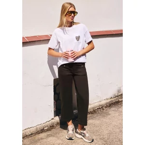 Kép 3/6 - Nadrág - Studio Style Luca Wide Leg Cro - 2608