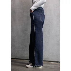 Kép 3/7 - Nadrág - Studio Style,Wide Leg,mw,dark 2509 WS02