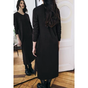 Kép 3/5 - OTLT Ruha - V Neck Dress_solid 2512