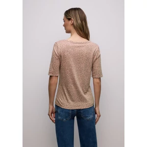 Kép 3/6 - Ing - printed shirt w.rounded v-neck 2601