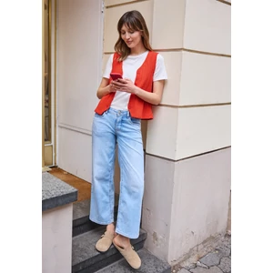 Kép 3/7 - Póló - knit look rib vest - 2603