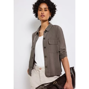 Kép 1/6 - Blézer és dzseki indoor - P_Shirt-Jacket Woven jacquard 2505