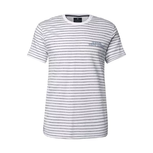 Kép 5/6 - Póló - Structure Stripe Shirt with Em 2505