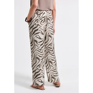 Kép 3/6 - Nadrág - Wide leg Crepe Viscose AOP HW 2506