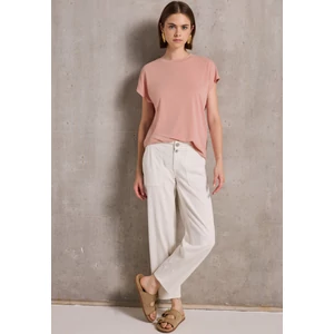 Kép 4/6 - Póló - silk look basic shirt 2506
