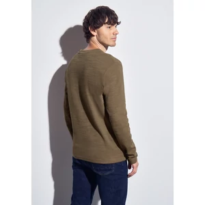 Kép 3/6 - Póló - NOS winterslub Henley 2508