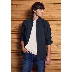 Kép 1/6 - ING - minimal AOP button down slim f 2508