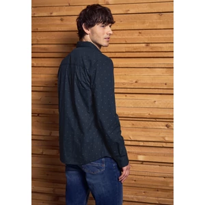 Kép 3/6 - ING - minimal AOP button down slim f 2508