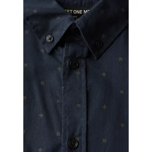 Kép 6/6 - ING - minimal AOP button down slim f 2508