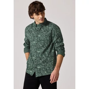 Kép 1/7 - ing - Botanical AOP button down shir 2412