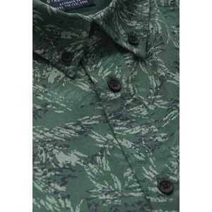 Kép 7/7 - ing - Botanical AOP button down shir 2412