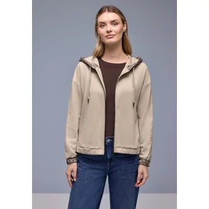 Kép 4/6 - Ing - silk look hoody jacket w.print 2601