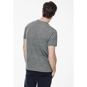 Kép 2/4 - Melange T-Shirt with Wave Prin 2404