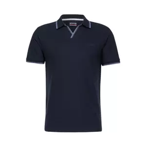 Kép 4/4 - Structured polo w. open Collar