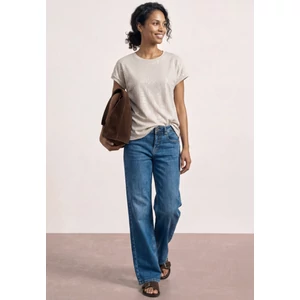 Kép 3/5 - Ing - knit look shirt w.transparent - 2605