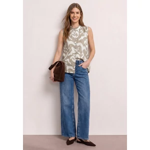 Kép 3/7 - Blúz - SOL_Buttoned blouse top w fril - 2605