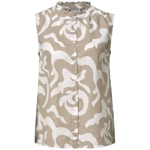 Kép 4/7 - Blúz - SOL_Buttoned blouse top w fril - 2605