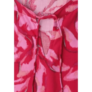 Kép 5/6 - Blúz - LTD QR Splitneck blouse w smok - 26FS