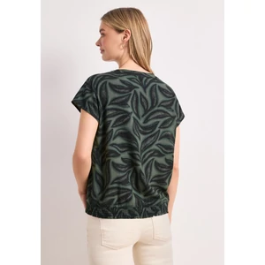 Kép 2/6 - Blúz - LTD QR Splitneck blouse w smok - 26FS