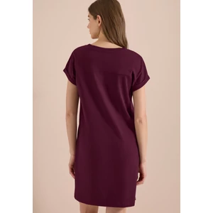 Kép 2/6 - Ruha - Solid Jersey Dress - 2605