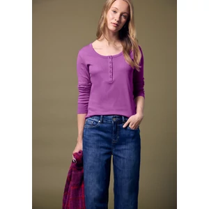 Kép 1/6 - OTLT Póló - QR_Studio_basic rib shirt w.bu 2510