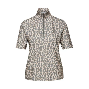 Kép 5/6 - Póló - soft printed shirt w.zipper 2601