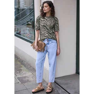 Kép 3/6 - Póló - printed jersey shirt w.puff sl - 2609