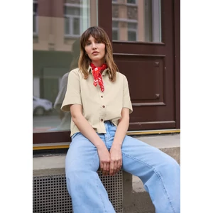 Kép 7/7 - Blúz-Ing - Blúz-Ing - Corduroy blouse w horn optic b 2603 - 0326