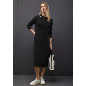 Kép 1/5 - OTLT Ruha - Rip Dress w. button Detail_sol 2509