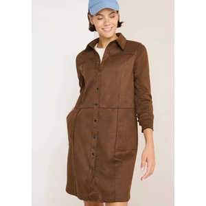 Kép 4/6 - OTLT Ruha - Solid Velours Dress 2509