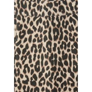 Kép 6/6 - Szoknya - short pencil skirt slit_AOP 2601