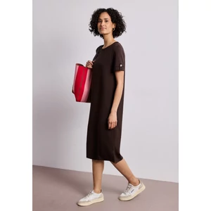 Kép 1/5 - Ruha - T-shirt Dress button Detail so - 2604