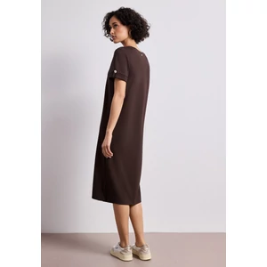 Kép 2/5 - Ruha - T-shirt Dress button Detail so - 2604