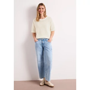 Kép 3/7 - Pulóver - roundneck sweater mesh structu - 2604