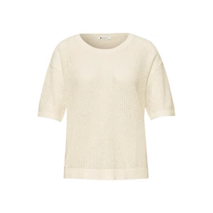 Kép 4/7 - Pulóver - roundneck sweater mesh structu - 2604