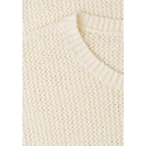 Kép 5/7 - Pulóver - roundneck sweater mesh structu - 2604