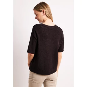 Kép 2/6 - Pulóver - roundneck sweater mesh structu - 2604