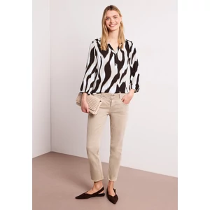 Kép 3/6 - Ing - printed mat-mix shirt w.button - 2604