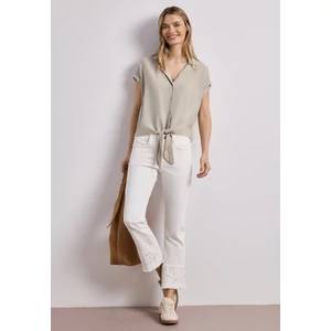 Kép 3/6 - Blúz - Buttoned blouse w bowling coll - 2604