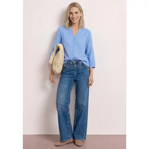 Kép 3/6 - Blúz - Tunic blouse w lace tape detai - 2604