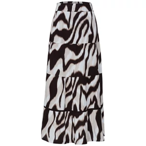 Kép 4/6 - Szoknya - Maxi Musselin Paperbag_print - 2604