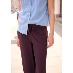 Kép 6/6 - Nadrág - Studio_Wide Leg MW bubble visc - 2604