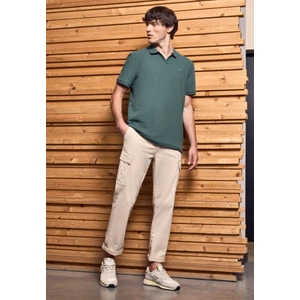 Kép 4/6 - Póló - LOS open collar structured pol 2505