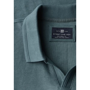 Kép 6/6 - Póló - LOS open collar structured pol 2505