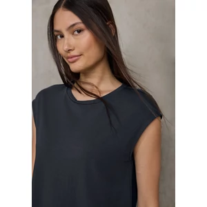 Kép 4/6 - Ruha - T-Shirt Cotton Jersey Dress_so 2505